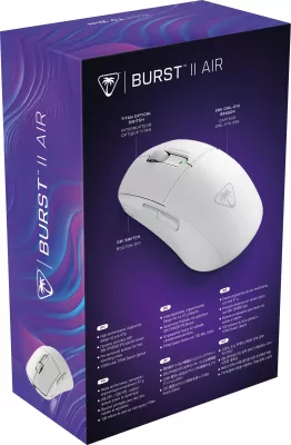 Maus gaming Turtle Beach Burst II Air, i bardhë