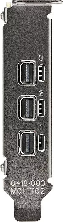 Kartelë grafike PNY T400, 4 GB, GDDR6, PCI Express x16 3.0, e zezë
