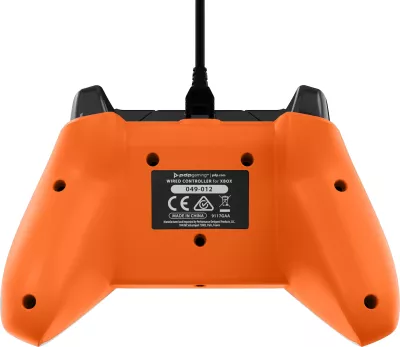 Kontroller me kabllo PDP Xbox Wired Controller Carbon Atomic, kabllo 2.5 m, gri/portokalli