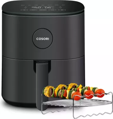 Fritezë me ajër Cosori CAF-L501-KEUE, 4.7L, 1500W, gri e errët