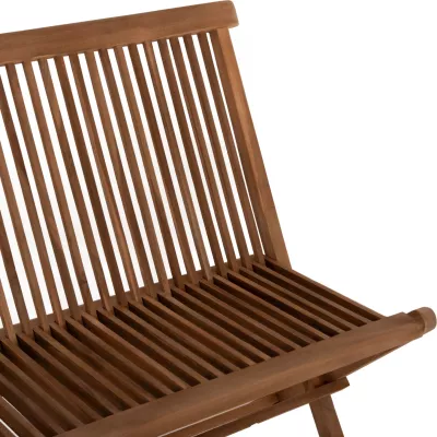 Karrige e palosshme KENDALL FH9541, dru TEAK, ngjyrë natyrale, 120x62x89H cm