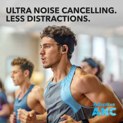 Kufje ANKER Soundcore Sport X20 A3968G21, ANC, Bluetooth 5.3, IP68, 12/48h, të bardha