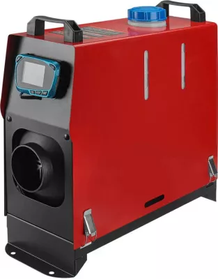 Ngrohës parkimi BlitzWolf BW-AH-V2B-BT, 5kW, 12V, me Bluetooth, i kuq