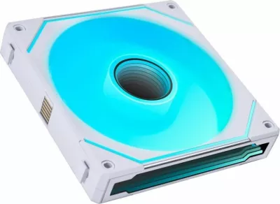 Ventilator PC Lian Li UNI FAN SL-INF 140 Reverse Blade UF-RSLIN140-1W, ARGB, 140mm, PWM, i bardhë, 1 copë