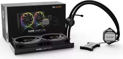Ftohës i plotë për procesorin be quiet! Pure Loop 2 FX 280mm, me ngjyrë të zezë