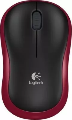 Maus Logitech M185 (910-002240) Wireless USB 1000 DPI, zi/kuqe