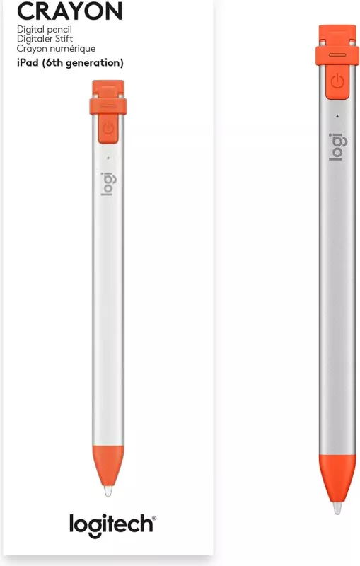 Laps digjital Logitech Crayon, Apple iPad 6th, Ngjyrë portokalli