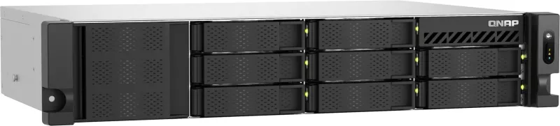 NAS server QNAP TS-855eU-8G, 2U, 8x2.5"/3.5" SATA, Intel Atom C5125, 8GB RAM, 2x2.5GbE, i zi