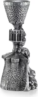 Replikë Goblet of Fire NOBLE COLLECTION Harry Potter 19 cm, argjendtë