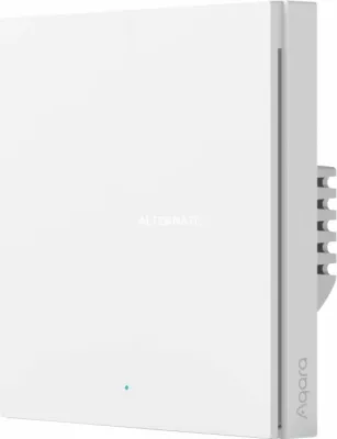 Çelës muri smart Aqara H1 EU WS-EUK03, Zigbee 3.0, me tel neutral, single rocker, i bardhë