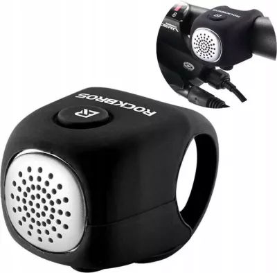 Zile elektronike biçiklete Rockbros CB1709BK, silikoni, e zezë