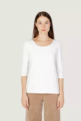Maicë me mëngë të gjata për femra Street One Style QR Pania 317588, krem [Madhësia: 40]