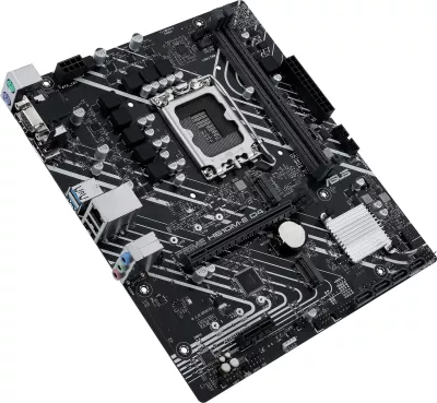 Pllakë amë ASUS PRIME H610M-E D4-CSM, Intel, LGA 1700, DDR4-SDRAM, 64 GB