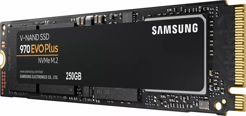 SSD Samsung 970 EVO Plus, 250 GB, M.2, 3500 MB/s