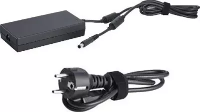 Karikues për laptop Dell, 65W, 9.5V, i zi 
