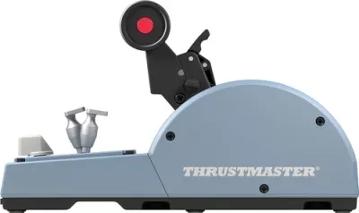 Kontroller gazi (throttle quadrant) për flight simulator Thrustmaster TCA Quadrant Airbus Edition, WW Version, blu