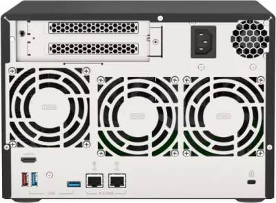Server NAS QNAP TVS-675-8G, 6-bay, 8GB RAM, 2x 2.5GbE, HDMI 2.0, i zi