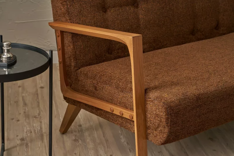 Divan dy vendësh, Atelier del Sofa, Kemer, ngjyrë kafe