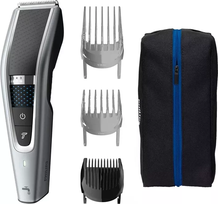 Makinë rroje Philips 5000 HC5630/15, e zezë, argjendtë