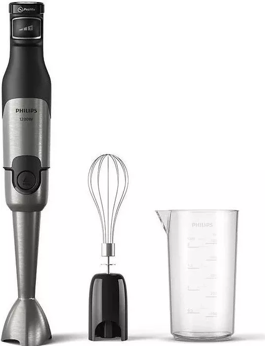 Blender dore Philips HR2682/00, 1200W, ngjyrë zi-argjendtë