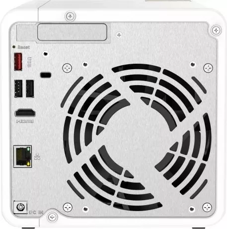 NAS Qnap TS-462-4G, 4GB RAM, Intel Celeron N4505, e zezë