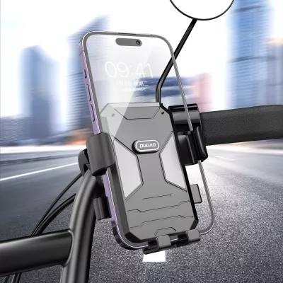 Mbështjellës telefoni për biçikletë/motoçikletë Dudao F7C, i zi