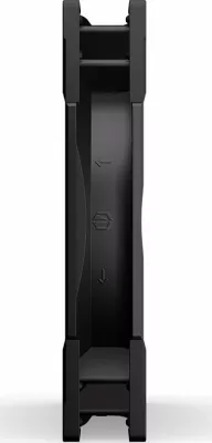 Ventilator kasë PC Endorfy Fluctus 140 PWM ARGB EY4A004, 140mm, 4-pin PWM, 1800 rpm, 1 copë, i zi