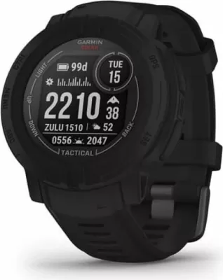Orë sportive Garmin unisex, e zezë