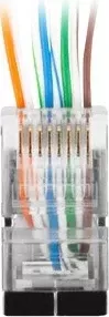 Prizë rrjeti Lanberg RJ45 8P8C, 20 copë, kat.6 FTP