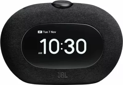orë alarm me radio JBL Horizon 3, Bluetooth, DAB/DAB+/FM, USB-C, e zezë