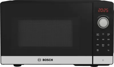 Mikrovalë Bosch Serie 2 FFL023MS2, 20 L, 800 W, Ekran LED, E zezë/Inoks
