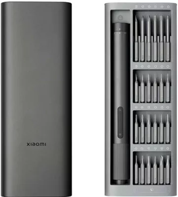 Set kaçavidash precize Xiaomi BHR5474GL me bitë të ndërrueshëm, gri