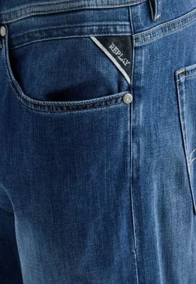 Xhinse për meshkuj Replay Straight MA972J.000.785 154, denim blu [Madhësia: W38 L32]