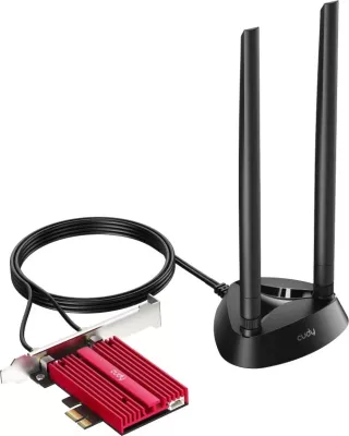 Kartelë rrjeti Cudy WE4000, Wireless, PCI Express, Wi-Fi 6, 2400 Mbit/s