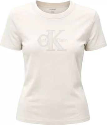 Maicë Calvin Klein Jeans LV047G829G për femra, krem [Madhësia: XS]