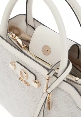 Çantë krahu për femra Guess Coleen Logo Small SA HWSG97 49060, e bardhë