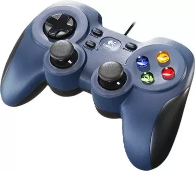 Gamepad Logitech G F310, PC, Wired, USB 2.0, i zi, i kaltër