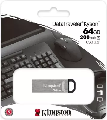USB Kingston DataTraveler Kyson 64GB USB 3.2 argjend