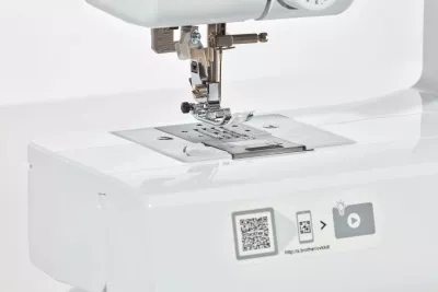 Makine qepëse Brother CS10s elektronike e bardhë