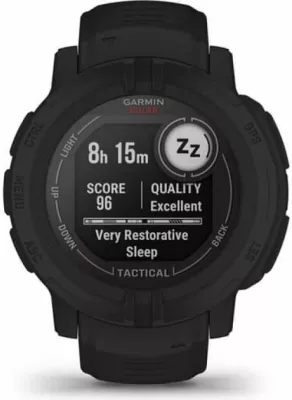 Orë sportive Garmin unisex, e zezë