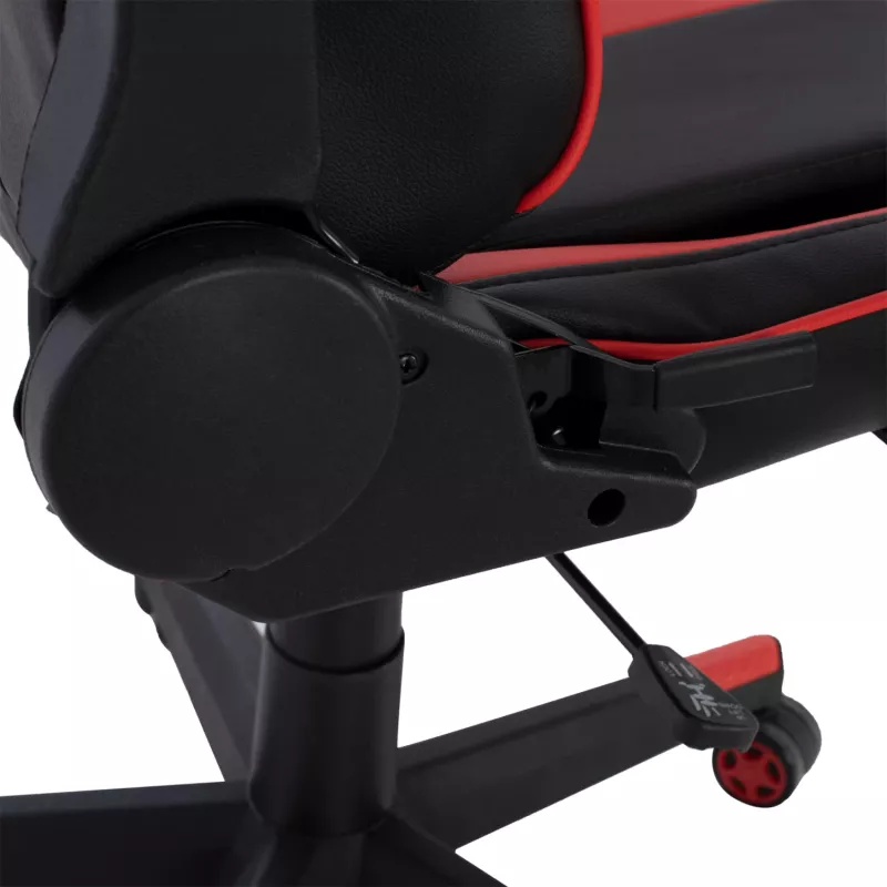 Karrige gaming DOCKS FH1162.01, e zezë/e kuqe