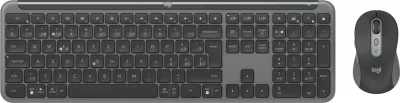 Set tastierë dhe maus Logitech Signature Slim Combo MK950 for Business, grafit