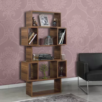 Raft librash Hanah Home, Box, ngjyrë arre