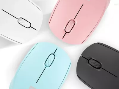 Maus wireless Natec Stork NMY-2188, 1600 DPI, i bardhë