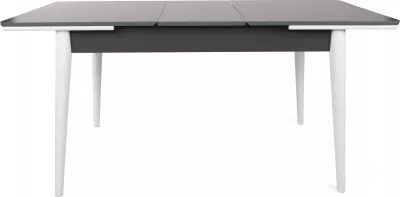 Tavolinë ngrënie me zgjatje, Skye Decor, anthracite dhe e bardhë, Sigma - 992