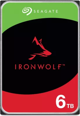Hardisk i brendshëm Seagate IronWolf 6TB, argjendtë