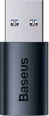 Adapter USB Baseus Ingenuity OTG, USB-A në USB-C, USB 3.1, ZJJQ000103, blu