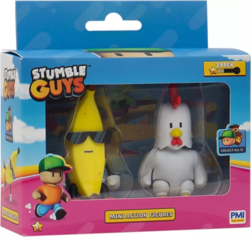 Figurina mini Stumble Guys, set 2 copë