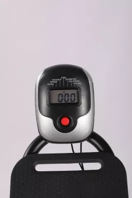 Biçikletë statike indoor ART.IS sport AS1 (AS8723), rrotë fluturimi 6 kg, Bluetooth Kinomap/Zwift, ngarkesë max 120 kg, e zezë/kuqe