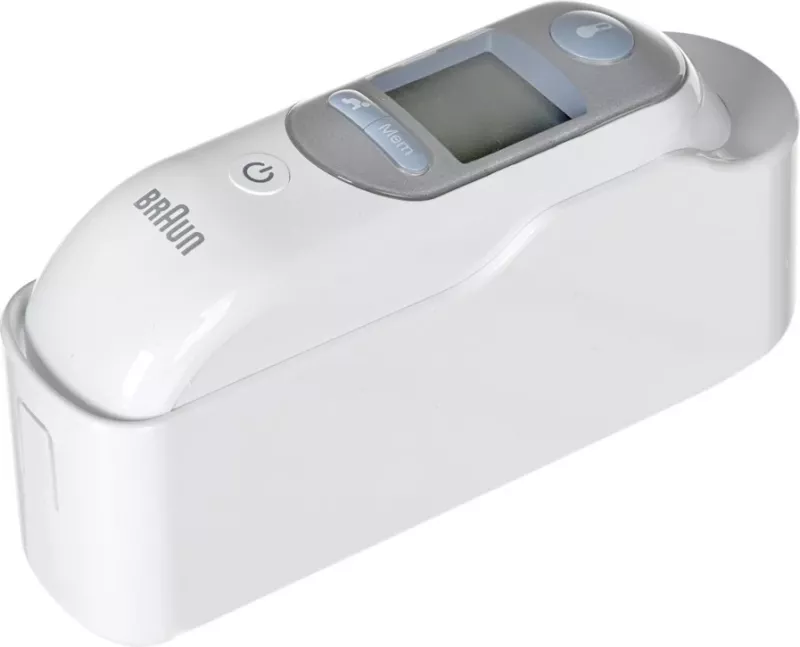 Termometër trupor Braun ThermoScan 7 IRT6520 për vesh, i bardhë